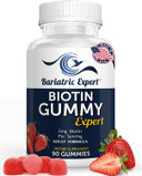 Bariatric Expert Biotin Vitamin  Fast-Melting Dietary Supplement For Adults Post Bariatric Surgery, 90 Count