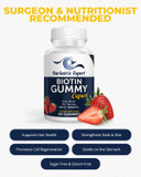 Bariatric Expert Biotin Vitamin  Fast-Melting Dietary Supplement For Adults Post Bariatric Surgery, 90 Count