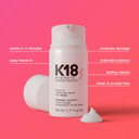 K18 Detox & Repair Bundle - Leave-In Repair Hair Mask, 4-Minute Speed Treatment(50ml), Color Safe Detox Clarifying Shampoo (8.5oz) to remove build up, and Weghtless Hair Strengthening Oil (30ml)