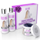 Purple Shampoo, Conditioner & Mask Trio Gift Set. Removes Brassy Yellow Tones. Lightens Blonde, Platinum, Ash, Silver & Grays. Paraben & Sulfate Free. Peta Approved Cruelty-Free And 100% Vegan