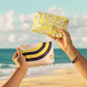Sun Bum Hair Care Travel Essentials Kit | Revitalize Your Hair With Revitalizing Shampoo, Conditioner, And 3-In-1 Leave In Treatment | Includes Aloha Collection Travel Pouch