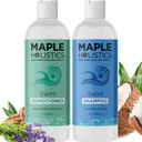 Castor Oil Shampoo And Conditioner Set - Jamaican Black Castor Oil Shampoo And Biotin Collagen Conditioner - Sulfate Free Shampoo And Conditioner For Fine Hair And Dry Scalp Care (Vanilla) -16 Fl Oz