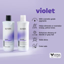 Kenra Violet Shampoo | Eliminates Brassy Tones | Purple Pigment + Deposit | Neutralizes Yellow | Moisturizes Processed Hair | Enhances Vibrancy Of Blonde Or Gray Hair | Color Safe Kenra Violet Shampoo | Eliminates Brassy Tones | Purple Pigment + Deposit | Neutralizes Yellow | Moisturizes Processed Hair | Enhances Vibrancy Of Blonde Or Gray Hair | Color Safe