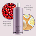 Aluram Coconut Water Purple Shampoo For Women, Boosts Brightness, Banishes Brass, For All Hair Types, 12 Fl Oz