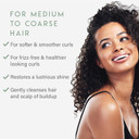 Aluram Curl Shampoo, Clarifying Coconut Water Infused And Lightweight Cleansing For Curly Hair