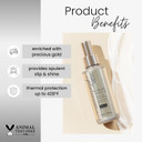 Kenra Platinum Luxe One Leave-In | All-In One Miracle Spray | Enriched With Precious Gold | Opulent Slip & Shine | Thermal/Heat Protection | Medium To Coarse Hair