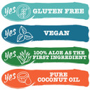 Maui Moisture Heal & Hydrate + Shea Butter Conditioner To Repair & Deeply Moisturize Tight Curly Hair With Coconut & Macademia Oils, Vegan, Silicone, Paraben & Sulfate-Free, 13 Fl Oz