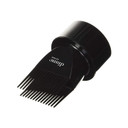 Diane Dryer Pick Attachment  Blow Dryer Comb Attachment, Fits Most Dryers With 2 Barrels  Black  D27Wn2