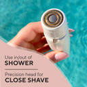 Finishing Touch Flawless Body Touch Up, Electric Razor For Women, Closest Shave For Stubble, Body Hair Removal