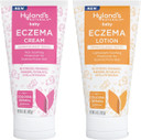 Hyland'S Naturals Baby Eczema Cream + Hyland'S Naturals Baby Eczema Lotion, For Eczema Prone Skin, With Colloidal Oatmeal, 10 Ounce (2X 5 Ounce)