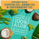 Maui Moisture Strength & Length + Castor & Neem Oil Shampoo, Curly Hair Product For Dry, Damaged Hair, 13 Fl Oz