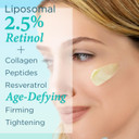 Ebanel Bundle Of 2.5% Retinol Moisturizer, And Exfoliating Face Scrub Peeling Gel 4.12 Oz