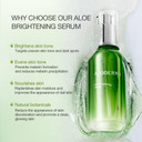 Aloderma Signature Aloe Brightening Set - 5 Pieces - Gel, Cleanser, Toner, Serum, Cream