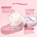 Lip Scrub and Lip Mask Bundle - Clean Beauty Sustainable Skincare Lip Exfoliator and Lip Treatment