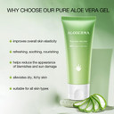 All Purpose Pure Aloe Vera Gels Set - 2 Pieces - 300G Aloe Vera Gel And 114G Aloe Vera Gel