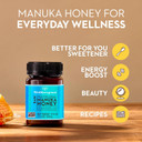 Wedderspoon Raw Premium Manuka Honey, KFactor 12, 17.6 Oz, Unpasteurized, Genuine New Zealand Honey, Non-GMO Superfood, Traceable From Our Hives To Your Home