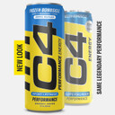 Cellucor C4 Energy Non-Carbonated Zero Sugar Energy Drink, Pre Workout Drink + Beta Alanine, Icy Blue Razz, 12 Fl Oz (Pack Of 24)