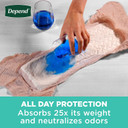 Adult Incontinence Underwear Bundle: Depend Fresh Protection Underwear For Women, Maximum, Xxl, Blush, 22 Count And Depend Night Defense Underwear For Women, Overnight, Xxl, Blush, 40 Count