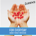 Ludens Deliciously Soothing Throat Drops, Wild Cherry Flavor, 90 Count
