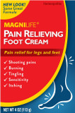 Magnilife Pain Relieving Foot Cream, All-Natural Moisturizing Foot Pain Relief With Beeswax And Eucalyptus To Soothe Soreness, Burning, Tingling, And Sensitivity - 4Oz