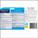 Monistat 1 Day Yeast Infection Treatment For Women, 1 Miconazole Ovule Insert & External Monistat Anti-Itch Cream Bundle + 10 Fl Oz Boric Acid Feminine Cleanser