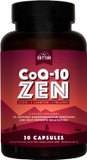Natural Rhythm Coq10-Zen (Coenzyme Q10 + L-Carnitine + L-Theanine) - 30 Capsules