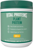 Vital Proteins Collagen Peptides Powder 20 Oz Unflavored + 15 Oz Vanilla Plant Protein Powder