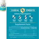 Azo Cranberry Pro Urinary Tract Health Supplement 600Mg Pacran, 1 Serving = More Than 1 Glass Of Cranberry Juice 100 Ct + D Mannose Urinary Tract Health, Cleanse, Flush & Protect The Urinary Tract 120