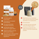 Real Mushrooms Ergothioneine (60Ct) And Cordyceps-M (120Ct) Bundle With Shiitake And Oyster Mushroom Extracts - Longevity And Energy - Vegan, Gluten Free, Non-Gmo - Natural Support For Healthy Aging