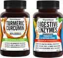 Farmhaven Turmeric Curcumin With Black Pepper And Digestive Enzymes With 18 Probiotics & Herbs