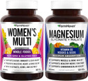 Farmhaven Bundle - Multivitamin For Women And Magnesium Glycinate & Malate Complex
