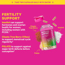 Pink Stork Fertility Supplement For Women + Birth Control Cleanse, Hormone Balance For Women, Vitex, Inositol + Folate + Ashwagandha, 2 Pack