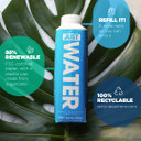 Just Water - 100% Spring Water, Naturally Alkaline, 8.0 Ph - Plant-Based, Bpa Free, Sustainable And Fully Recyclable Boxed Water Bottle - Eco-Friendly - 11.2 Fl Oz (Pack Of 24)11.2 Fl Oz (Pack Of 24)