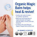 Dr. Bronner'S - Organic Magic Balm (Baby Unscented, 2 Ounce) - Made With Organic Beeswax And Hemp Oil, Moisturizes And Soothes Hands, Face And Body, Relieves Dry Skin, Helps Prevent Diaper Rash