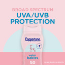 Coppertone Water Babies Sunscreen Lotion Spf 50, Pediatrician Recommended Water Resistant, 8 Fl Oz Bottle (Pack Of 12)