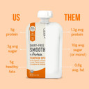 Serenity Kids Organic Pumpkin Spice Smoothie + Protein Baby Food, Dairy Free, 3.5 Ounces (Pack Of 6)