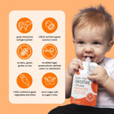 Serenity Kids Organic Pumpkin Spice Smoothie + Protein Baby Food, Dairy Free, 3.5 Ounces (Pack Of 6)