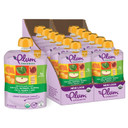 Plum Organics | Stage 3 | Baby Food, Carrot, Spinach, Turkey, Corn, Apple & Oat, 4Oz (12 Pack)