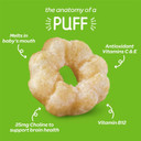 Happy Baby Organics Superfood Puffs, Banana & Pumpkin, Packaging May Vary, 2.1 Oz, Pack Of 6