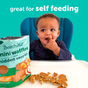 Beech-Nut Toddler Snacks, Mini Waffles With Hidden Veggies, Butternut Berry, Non-Gmo, 3.2 Oz Bag (7 Pack)