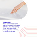 E45 Bath Oil 500 ml  E45 Bath Oil Emollient to Moisturise & Hydrate Dry Skin  Gently Cleanses for Soft Skin  Soap Free & Perfume Free Emollient Bath & Shower Oil Body Wash - Dermatologically Tested