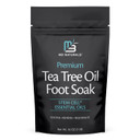 Tea Tree Oil Foot Soak And Epsom Salts For Soaking | Foot Spa And Remedy For Athletes Foot, Stinky Feet, And Foot Soak For Dry Cracked Feet | Detox Foot Soak And Tea Tree Oil For Healthy Toenails 16Oz