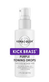 Keracolor Purple Or Gold Toning Drops To Create Your Own Purple Shampoo - Mix With Any Shampoo, Conditioner Or Cream Styler