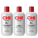 Chi Trio Kit With Chi Infra Shampoo, Chi Infra Treatment And Chi Silk Infusion