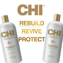 Chi Moisturize It Duo Keratin Shampoo & Conditioner Set, Hydrating Formula Restores & Strengthens Hair, Sulfate & Paraben-Free, 2 Bottles, 32 Oz