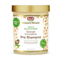 African Pride Moisture Miracle Aloe & Coconut Water Pre-Shampoo - Helps Minimize Hair Breakage For Natural Coils & Curls, Detangles & Conditions, 18 Oz