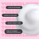 Cake Beauty Whipped Curl Defining & Volumizing Mousse  Aloe Vera Vitamin E For Flexible Hold - Vegan No Heat Curls Wavy Curly Hair Sulfate Cruelty Free Products For Women