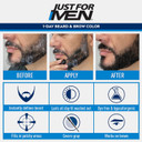 Just For Men 1-Day Beard & Brow Color, Temporary Color For Beard And Eyebrows, For A Fuller, Well-Defined Look, Up To 30 Applications, Black Just For Men 1-Day Beard & Brow Color, Temporary Color For Beard And Eyebrows, For A Fuller, Well-Defined Look, Up To 30 Applications, Black