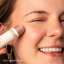 Attitude Oceanly Lightweight Highlighter Stick, Titanium Dioxide-Free, Ewg Verified, Plastic-Free, Vegan & Cruelty-Free Makeup, Golden Rose, 0.3 Ounces