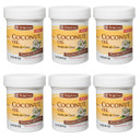 De La Cruz Coconut Oil - Expeller Pressed Coconut Oil For Skin And Hair - Natural Moisturizer For Skin And Hair - 2.2Oz (6 Jars) De La Cruz Coconut Oil - Expeller Pressed Coconut Oil For Skin And Hair - Natural Moisturizer For Skin And Hair - 2.2Oz (6 Jars)